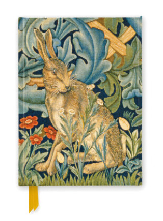 Naptár/Határidőnapló V&A: William Morris: Hare from The Forest Tapestry (Foiled Journal) 