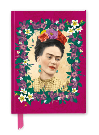 Calendar / Agendă Frida Kahlo: Dark Pink (Foiled Journal) 