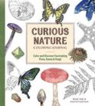 Book Curious Nature Coloring Journal 