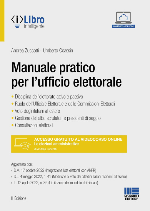 Kniha Manuale pratico per l'ufficio elettorale Andrea Zuccotti