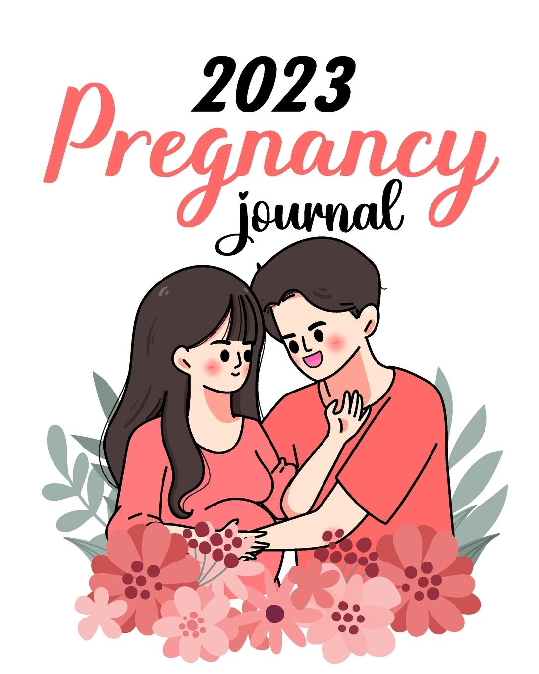Könyv 2023 Pregnancy Journal 