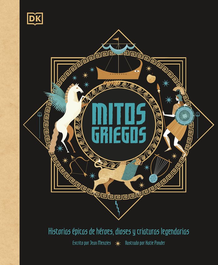 Kniha MITOS GRIEGOS JEAN MENZIES