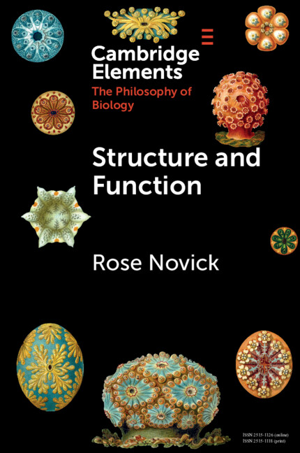 Knjiga Structure and Function Rose Novick