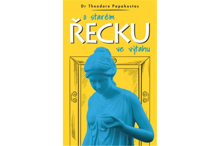 Book O starém Řecku ve výtahu Theodor Papakostas