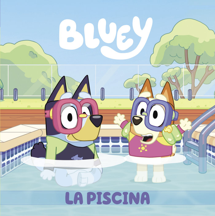 Carte BLUEY. LA PISCINA BBC STUDIOS