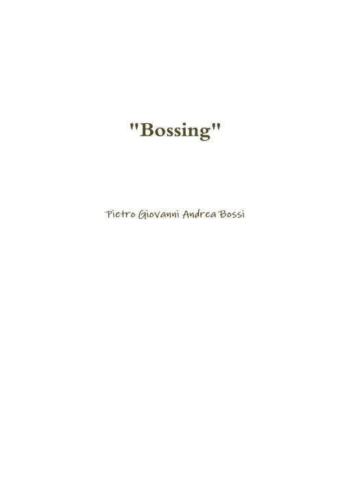 Könyv "Bossing" 