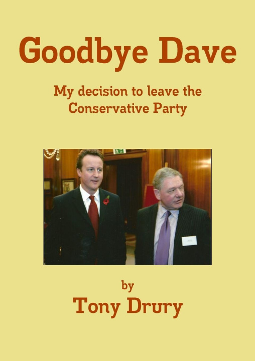 Knjiga Goodbye Dave Tony Drury