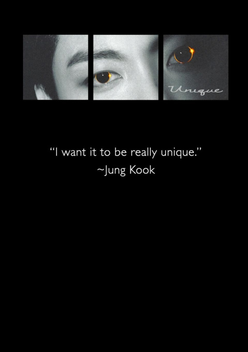 Book My Unique Ideas | Jung Kook 