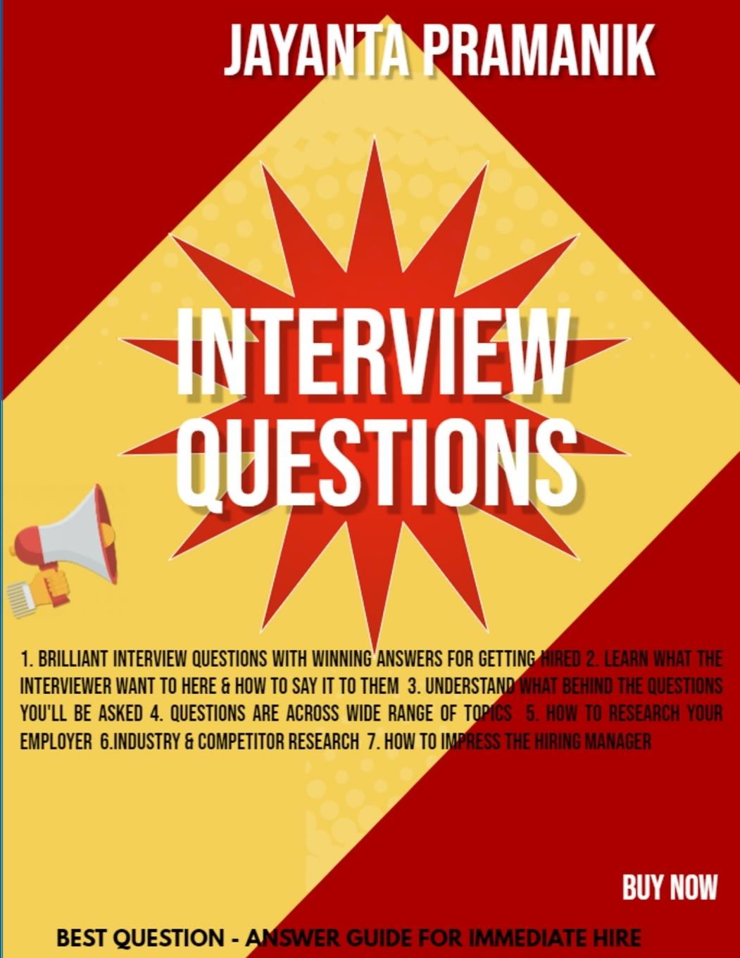 Knjiga "Interview Questions" Jayanta Pramanik
