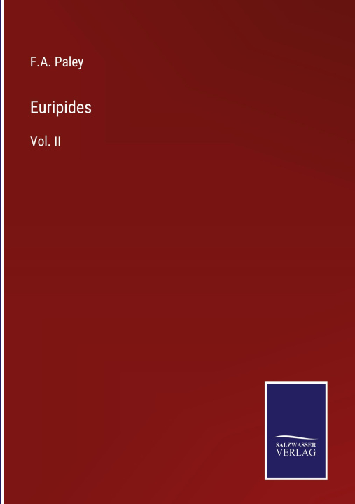 Knjiga Euripides F.A. Paley