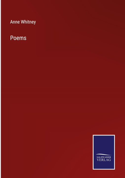 Book Poems Anne Whitney