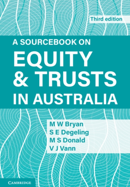 E-kniha Sourcebook on Equity and Trusts in Australia Michael Bryan