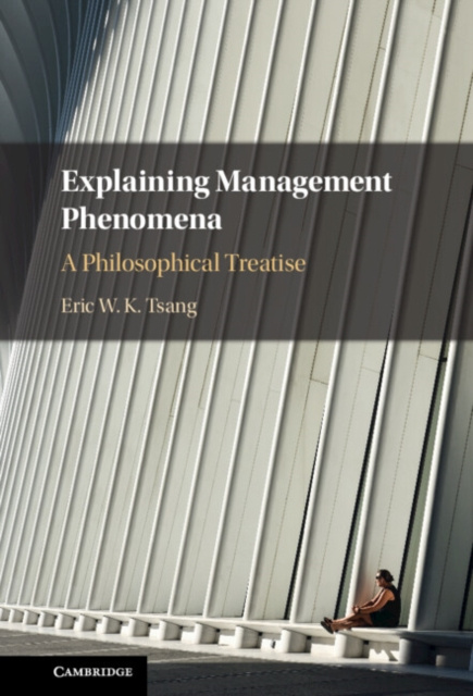 E-knjiga Explaining Management Phenomena Eric W. K. Tsang
