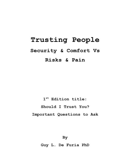 E-knjiga Trusting People Guy L. De Furia