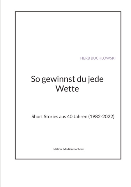 E-book So gewinnst du jede Wette Herb Buchlowski