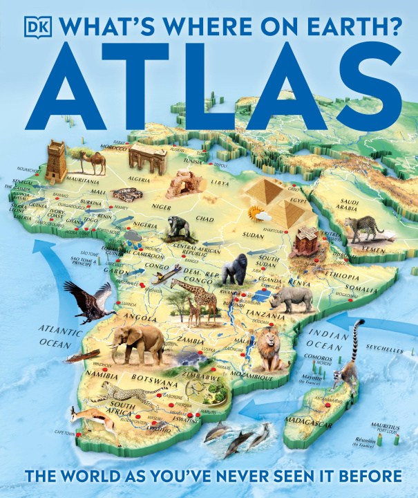Könyv What's Where on Earth Atlas DK