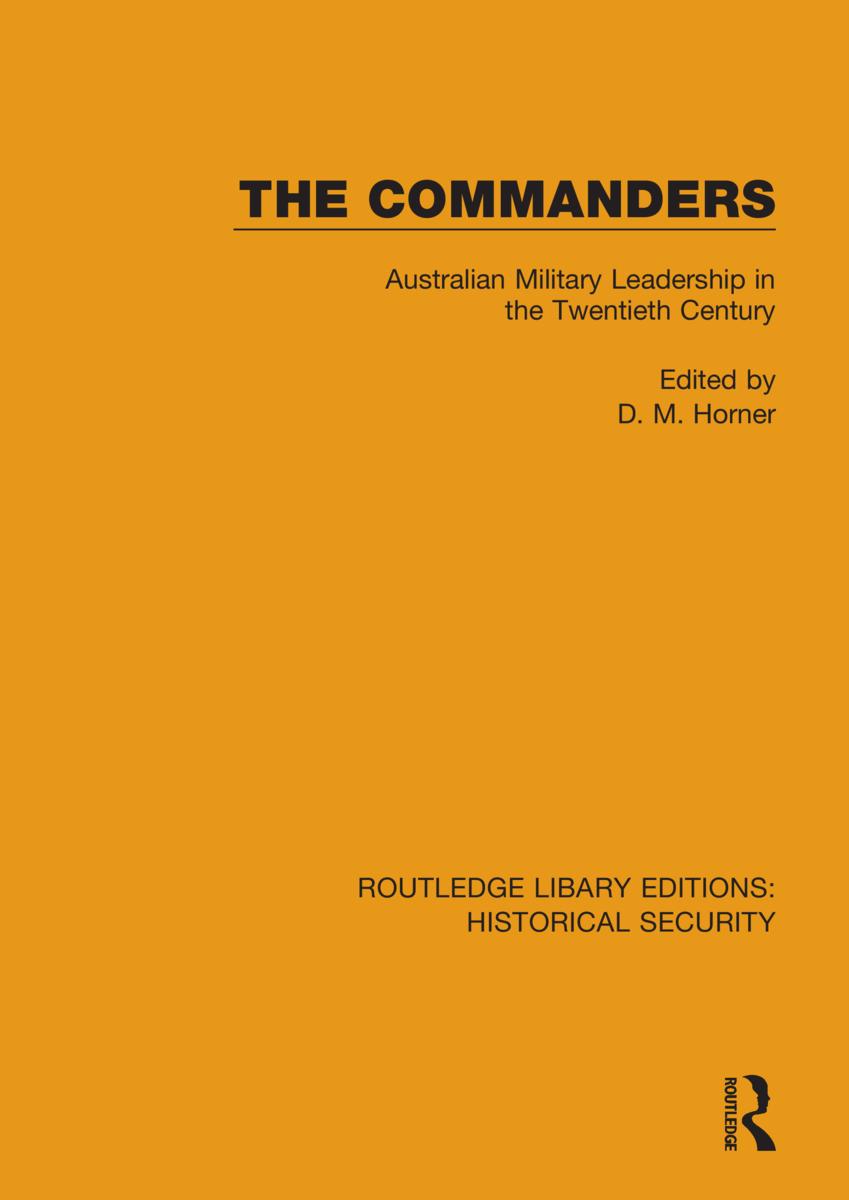 Knjiga Commanders D. M. Horner