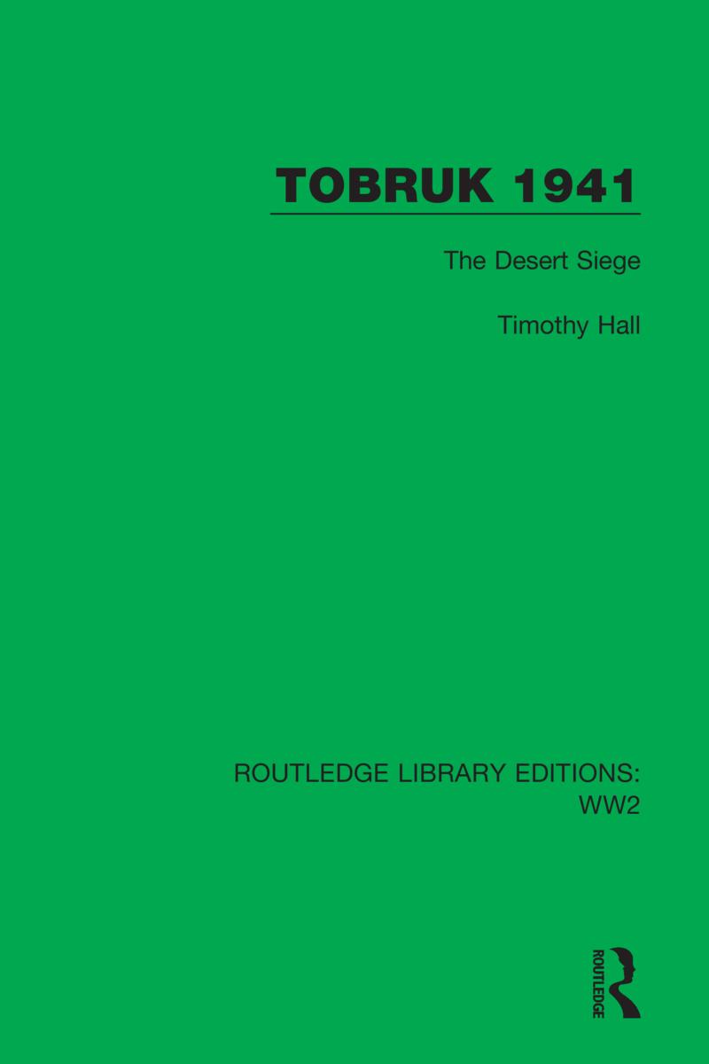 Könyv Tobruk 1941 Timothy Hall