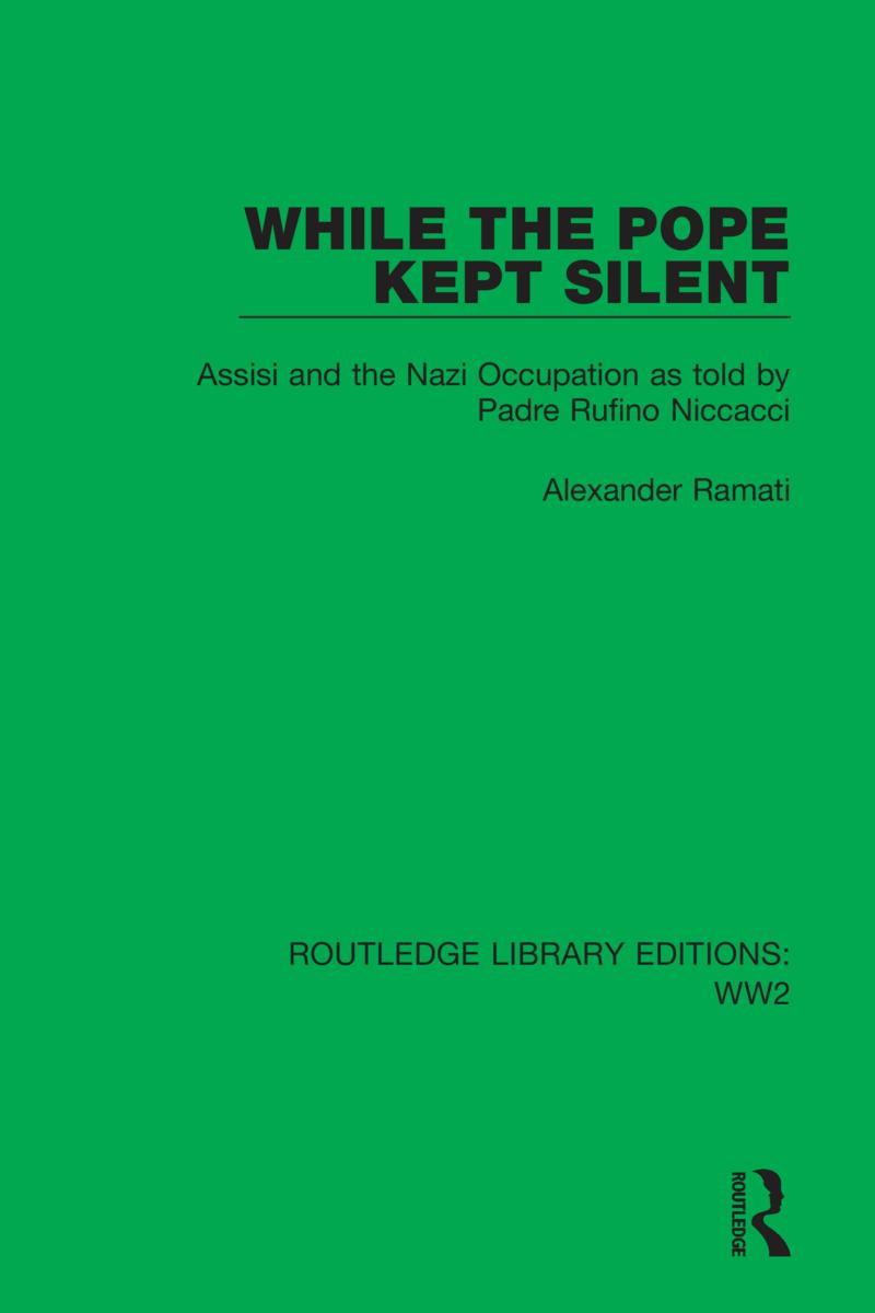 Knjiga While the Pope Kept Silent Alexander Ramati