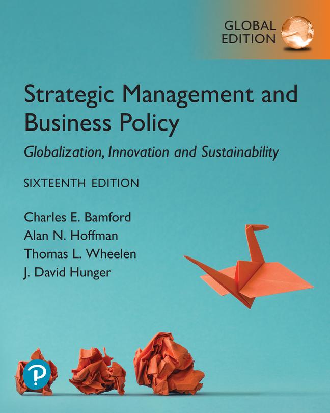 Carte Strategic Management and Business Policy: Globalization, Innovation and Sustainability -- Global Edition Thomas Wheelen