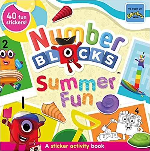 Книга Numberblocks Summer Fun: A Sticker Activity Book Sweet Cherry Publishing