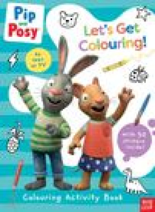 Βιβλίο Pip and Posy: Let's Get Colouring! Nosy Crow