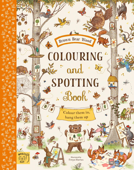 Книга Brown Bear Wood: Colouring and Spotting Book 