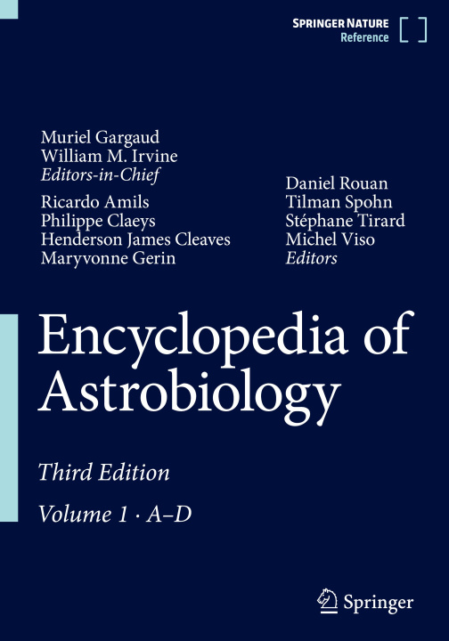 Könyv Encyclopedia of Astrobiology 
