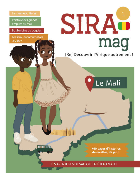 Carte Les aventures de Sadio et Abéti au Mali Konté