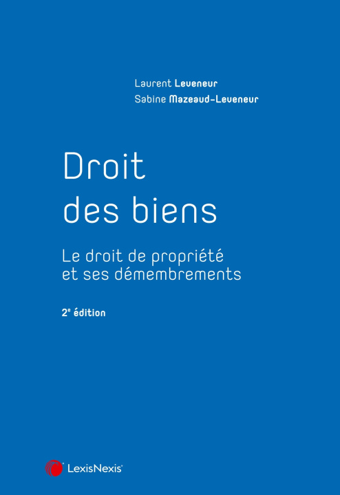 Könyv Droit des biens Laurent Leveneur