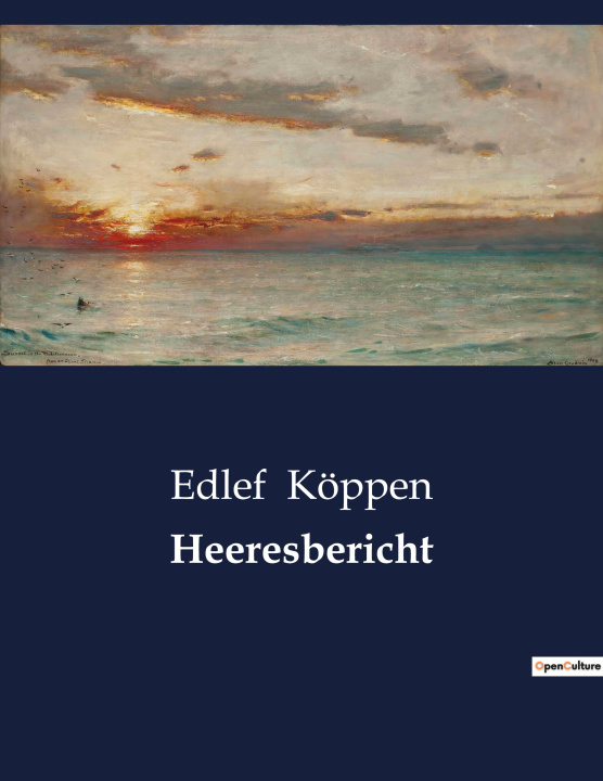 Książka Heeresbericht Köppen