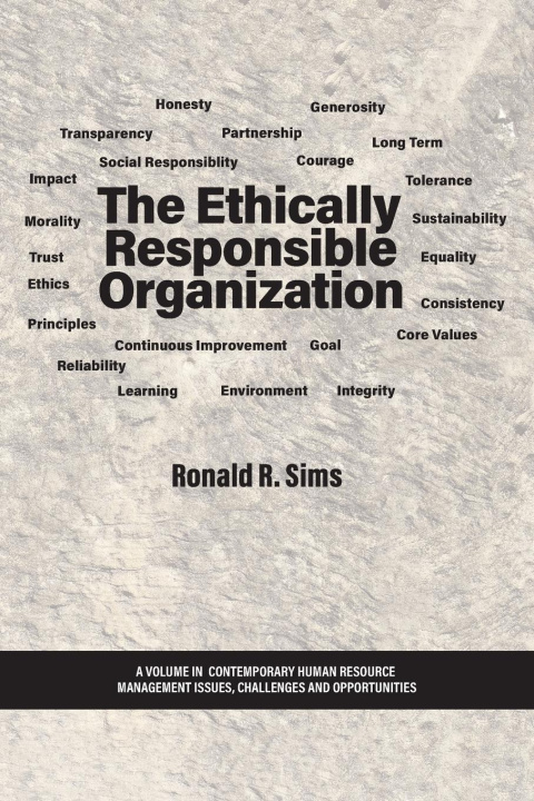 Knjiga The Ethically Responsible Organization Ronald R. Sims