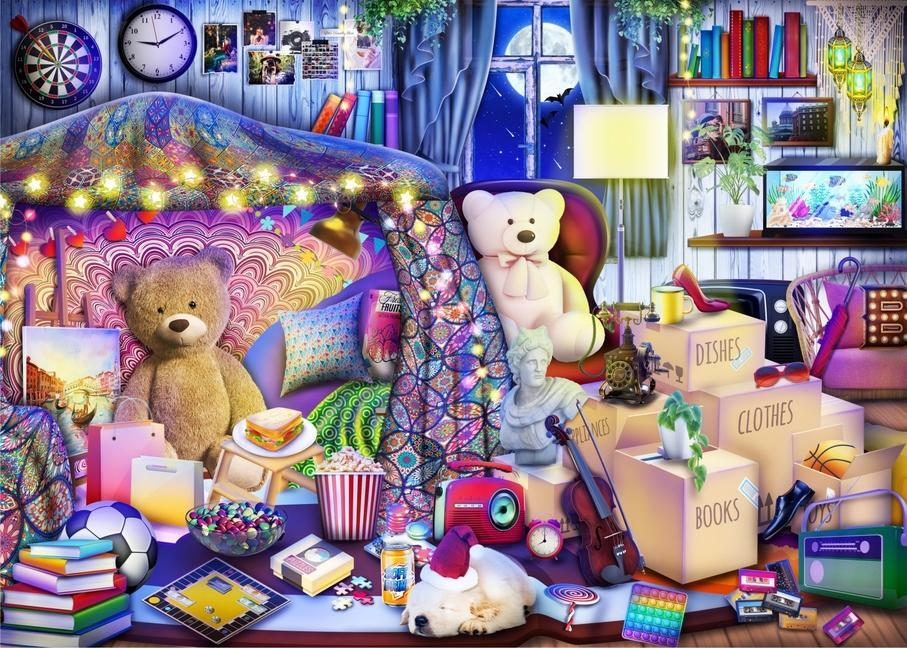 Kniha Brain Tree - Teddy's Room 1000 Pieces Jigsaw Puzzle for Adults: With Droplet Technology for Anti Glare & Soft Touch 