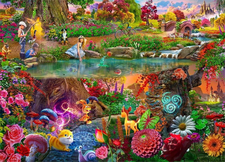 Kniha Brain Tree - Dream Paradise 1000 Pieces Jigsaw Puzzle for Adults: With Droplet Technology for Anti Glare & Soft Touch 
