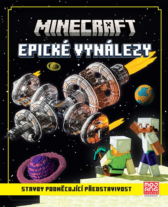 Kniha Minecraft - Epické vynálezy 