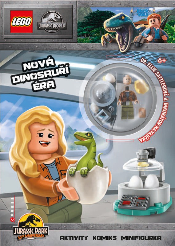 Книга LEGO®Jurassic World™ Nová dinosauří éra 