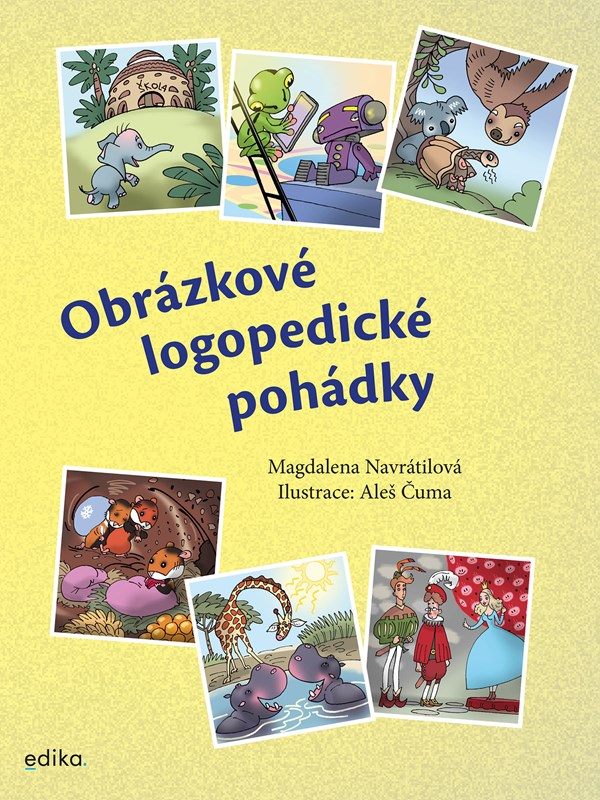 Kniha Obrázkové logopedické pohádky Magdalena Navrátilová