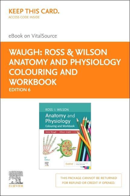 Kniha Ross & Wilson Anatomy and Physiology Colouring and Workbook - Elsevier E-Book on Vitalsource (Retail Access Card) Allison Grant