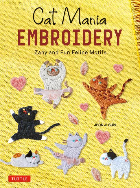 Carte Curious Cat Embroidery: Zany and Fun Feline Motifs 