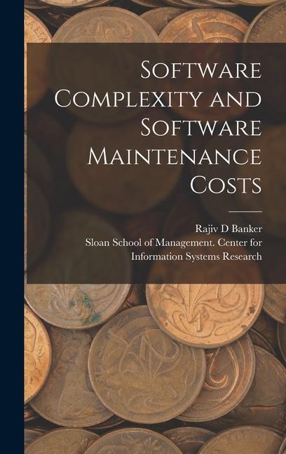 Knjiga Software Complexity and Software Maintenance Costs Sloan School of Management Center Fo
