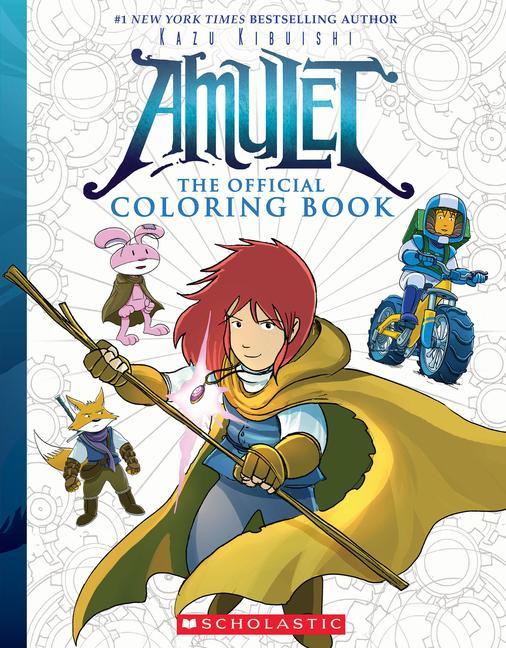 Книга Official Amulet Coloring Book 