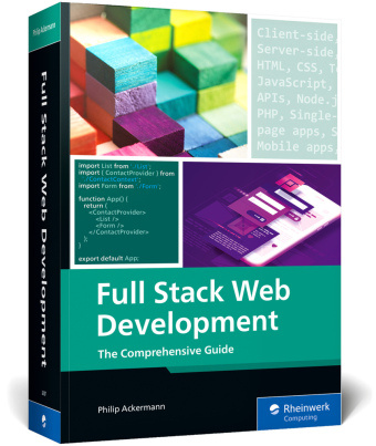 Kniha Full Stack Web Development: The Comprehensive Guide 