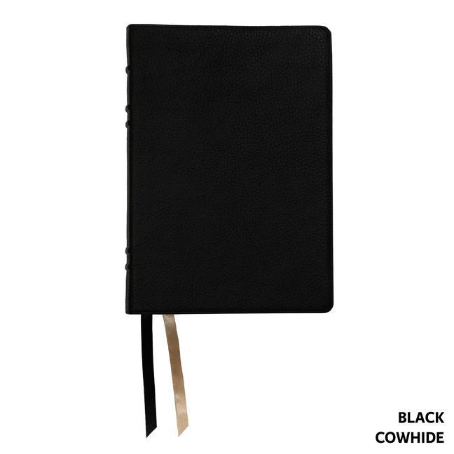 Carte Lsb Inside Column Reference, Paste-Down, Black Cowhide, Indexed 