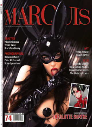 Kniha MARQUIS Magazine No. 74 - Fetish, Fashion, Latex & Lifestyle -- Deutsche Ausgabe Marquis