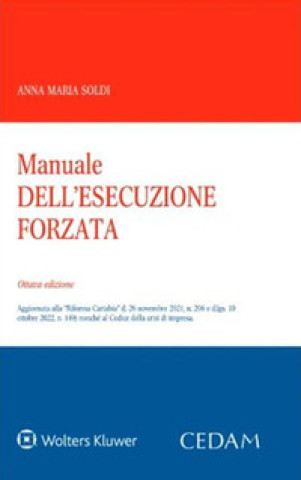 Kniha Manuale dell'esecuzione forzata Anna Maria Soldi