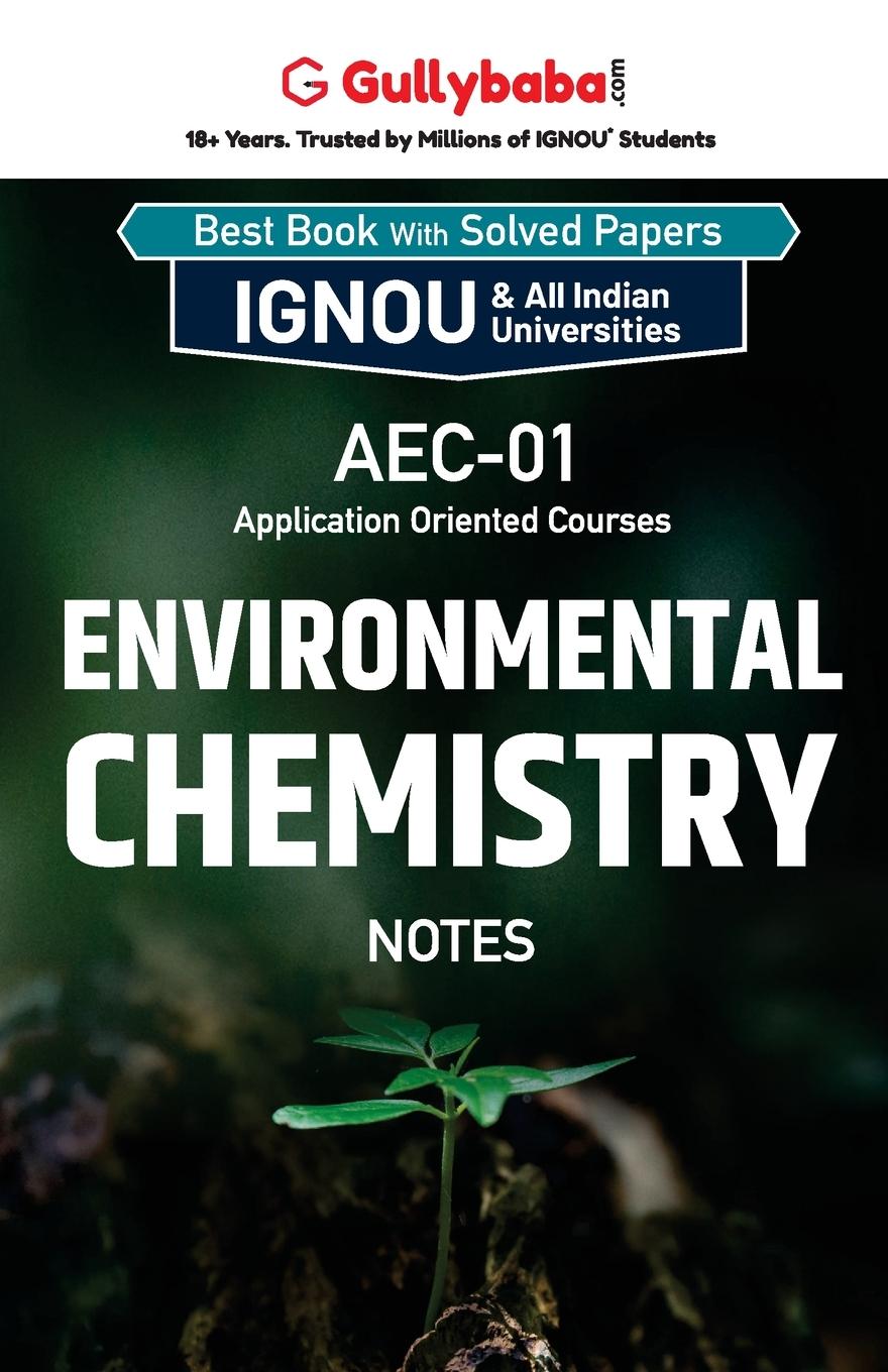 Carte AEC-01 Environmental Chemistry 