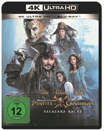 Видео Pirates of the Caribbean: Salazars Rache, 1 4K UHD-Blu-ray + 1 Blu-ray Espen Sandberg