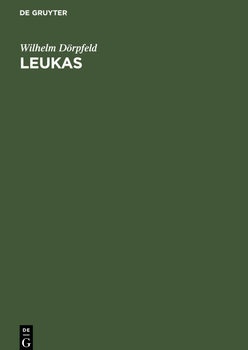 Knjiga Leukas Wilhelm Dörpfeld