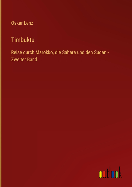 Book Timbuktu Oskar Lenz