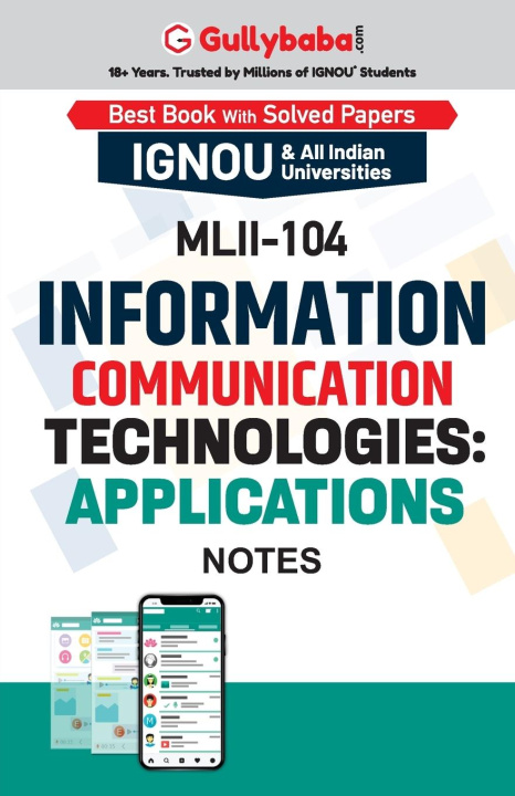 Knjiga MLII-104 Information Communication Technologies Gullybaba.com Panel